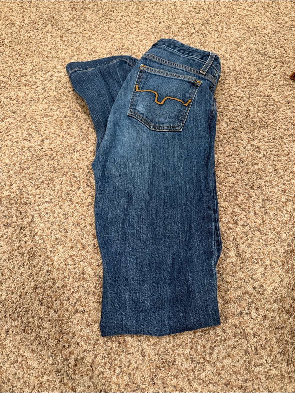 Kimes Ranch Women's Straight-Leg Jeans in Dark Blue Wash